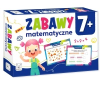 KANGUR ZABAWY MATEMATYCZNE 7+ KANGUR ZABAWY MATEMATYCZNE 7+, Edukacyjne, Książeczki