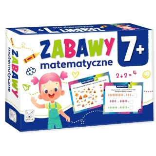 KANGUR ZABAWY MATEMATYCZNE 7+, Edukacyjne, Książeczki