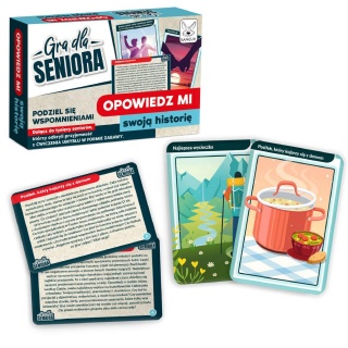 GRA DLA SENIORA.OPOWIEDZ MI SWOJĄ HISTORIĘ, Towarzyskie, Gry