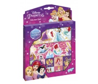 NAKLEJKI DISNEY PRINSESS 3ark.+ TŁO