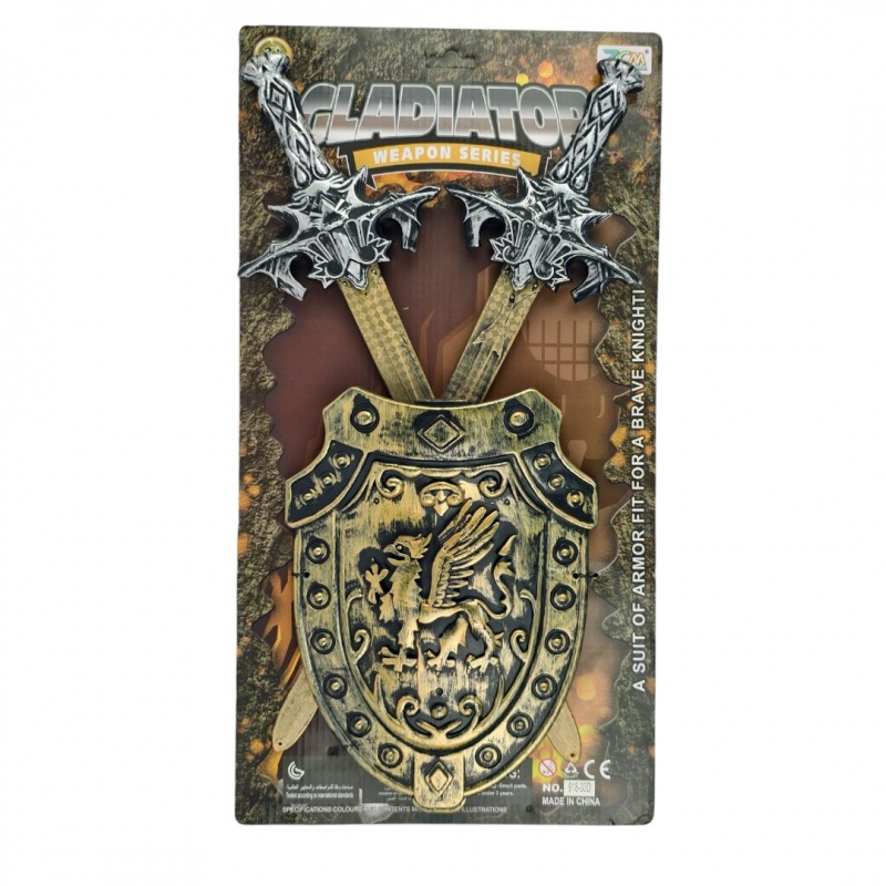 ZESTAW RYCERSKI NA KARCIE 2314, Dla chłopca, Zabawki