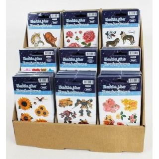 NAKLEJKI BROKAT 8X12 /2/, Naklejki, Art. kreatywne