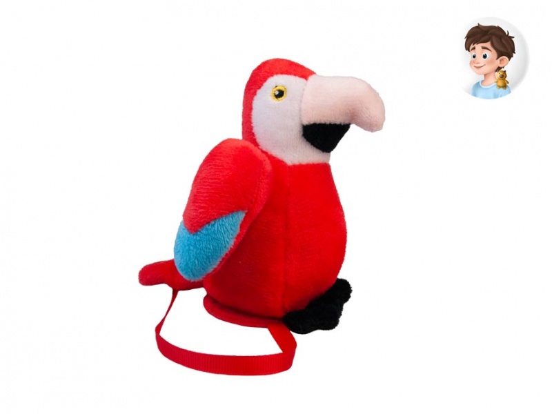 Gifty maskotka na magnes PARROT, Maskotki, Zabawki