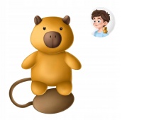 Gifty maskotka na magnes CAPYBARA