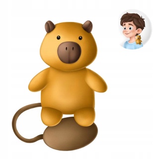 Gifty maskotka na magnes CAPYBARA, Maskotki, Zabawki