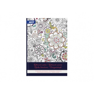 Kolorowanka antystresowa Sztuka kwiatowa A4 32k., Kolorowanki, Książeczki