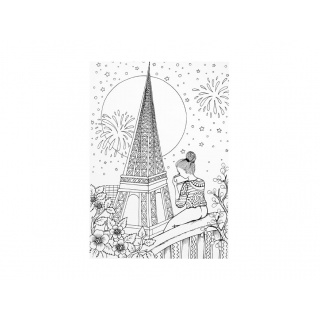 Kolorowanka antystresowa Podróżniczki A4 32k., Kolorowanki, Książeczki