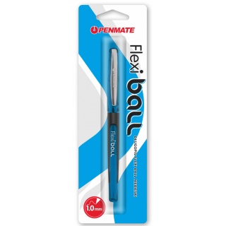 PENMATE DŁUGOPIS FLEXI BALL NIEBIESKI BL, Długopisy, Art. do pisania i korygowania