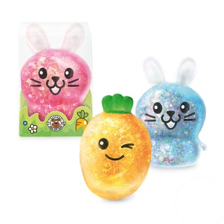 Gniotek TRENDHAUS CP HS-6, zajączek lub marchewka, mix kolorów, Gry i zabawki, Gadżety