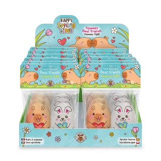 Gniotek TRENDHAUS CP HS-6, zestaw 2 jajek, mix kolorów, Gry i zabawki, Gadżety