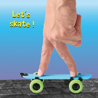 Speed samochodzik bransoletka i deskorolka TRENDHAUS SA, 3w1, mix kolorów, Gry i zabawki, Gadżety