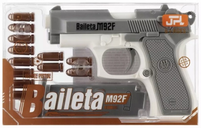 PISTOLET NA POCISKI 0006, Dla chłopca, Zabawki