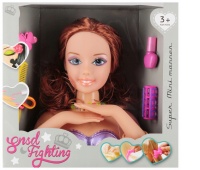 GŁOWA DO STYLIZACJI + AKCESORIA 3224