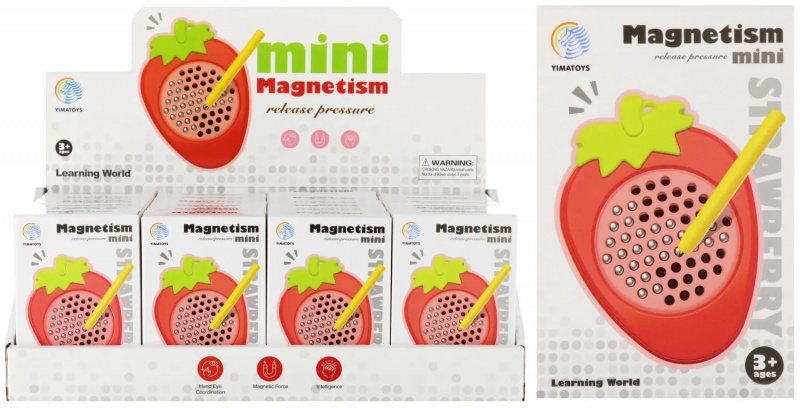 MOZAIKA MAGNET.TRUSKAWKA 5305, Kreatywne, Zabawki