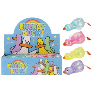 GNIOTEK KACZKA DO ROZCIĄGANIA 12CM. 6634, Gluty, gniotki, Zabawki