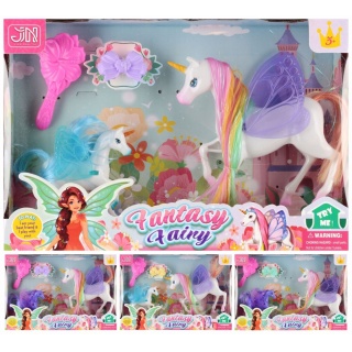 JEDNOROŻEC 2SZT. + AKCESORIA 3309, Zabawki