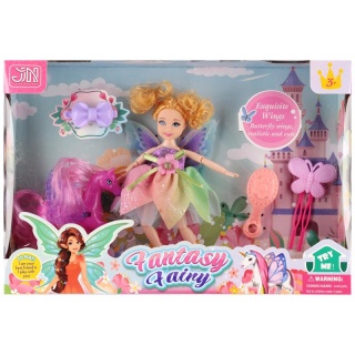 LALKA 12CM. + AKCESORIA 3316, Lalki, Zabawki