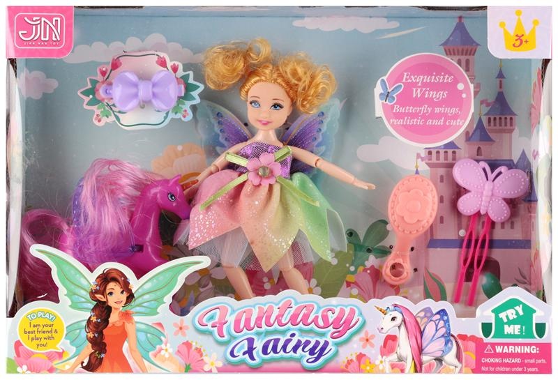 LALKA 12CM. + AKCESORIA 3316, Lalki, Zabawki