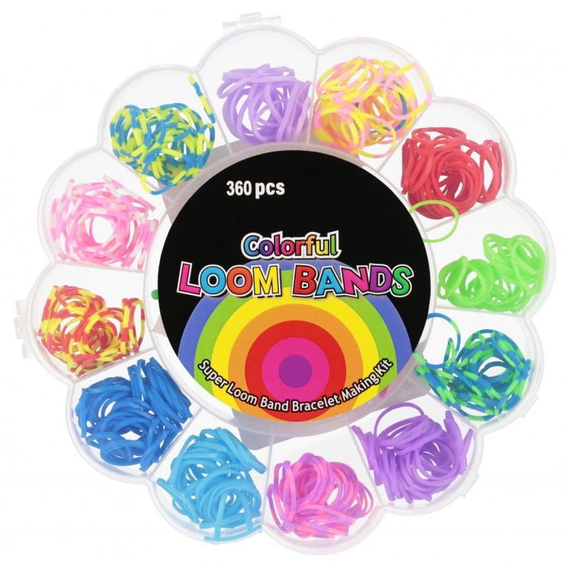 GUMKI DO ROBIENIA BRANSOLETEK, Kreatywne, Zabawki