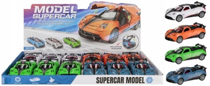 AUTO WYŚCIGOWE 13CM. 4838, Pojazdy, Zabawki