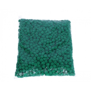 POMPONY ZIELONE 1CM 2000SZT., Pompony, Art. kreatywne