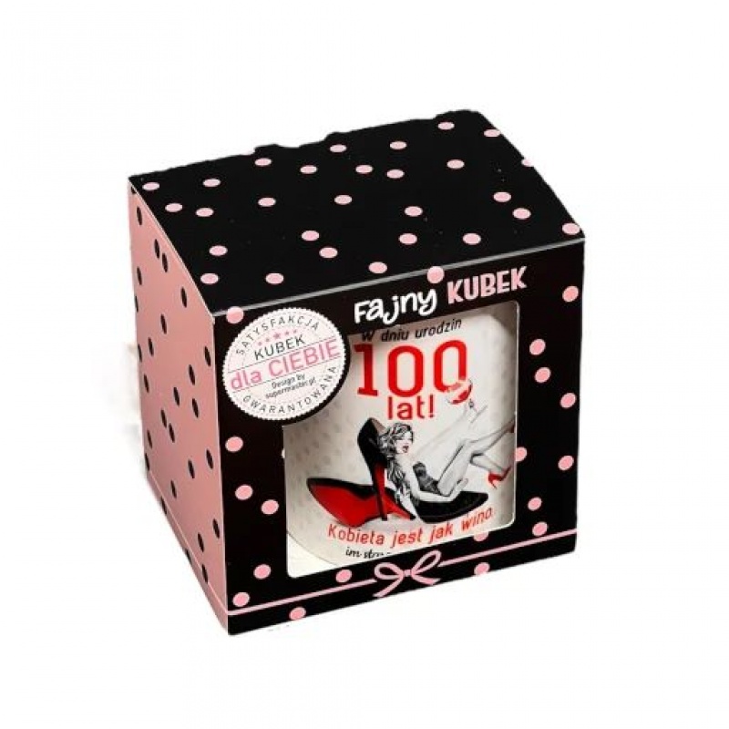 KUBEK OKOLICZNOŚCIOWY WSZYSTKIEGO NAJ. SZPILKA -WN, Upominki, Art. dekoracyjne i prezentowe