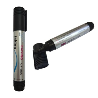 MARKER PERMANENTNY CY-200 CZARNY, Markery permanentne, Art. do pisania i korygowania