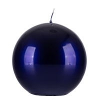 Ball candle DONAU HOME Aurora, 100x100mm, cobalt