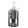Ribbed pillar candle DONAU HOME Alva, 60x90mm, green