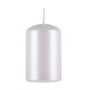 Pillar candle DONAU HOME Advent Gloss, 50x80mm, set of 4, pearl white