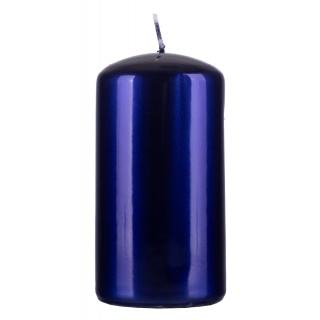 Świeca słupek DONAU HOME Aurora, 60x115mm, kobalt, Świece, Wyposażenie biura