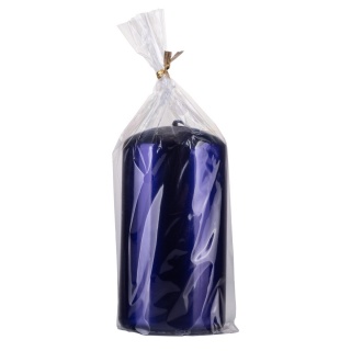 Świeca słupek DONAU HOME Aurora, 60x115mm, kobalt, Świece, Wyposażenie biura