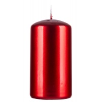 Pillar candle DONAU HOME Aurora, 60x115mm, ruby