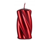 Pillar candle DONAU HOME Laval, 50x100mm, ruby