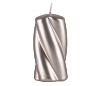 Pillar candle DONAU HOME Laval, 50x100mm, champagne