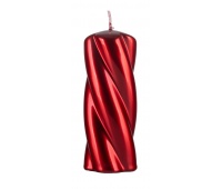 Pillar candle DONAU HOME Laval, 50x130mm, ruby