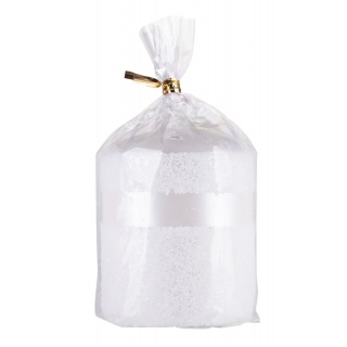 Świeca słupek DONAU HOME Milo, 70x90mm, biały perła, Świece, Wyposażenie biura