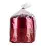 Pillar candle DONAU HOME Onyx, 80x90mm, red