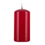 Pillar candle DONAU HOME Standard Gloss, 50x100mm, red