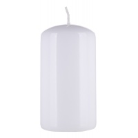 Pillar candle DONAU HOME Standard Gloss, 60x115mm, white