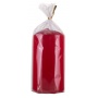 Pillar candle DONAU HOME Standard Gloss, 60x115mm, red