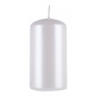 Pillar candle DONAU HOME Standard Gloss, 60x115mm, pearl white
