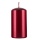 Świeca słupek DONAU HOME Standard Lakier, 60x115mm, czerwony metaliczny połysk