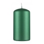 Pillar candle DONAU HOME Standard Gloss, 60x115mm, matte metallic green