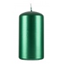 Pillar candle DONAU HOME Standard Gloss, 60x115mm, glossy metallic green