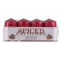 Pillar candle DONAU HOME Spiced Christmas, 40x70mm, set of 4, ginger cookies, red