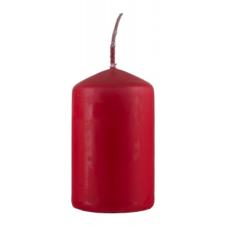 Świeca słupek DONAU HOME Spiced Christmas, 40x70mm, 4 szt., jabłko z cynamonem, czerwony, Świece, Wyposażenie biura