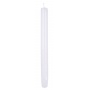 Taper candle DONAU HOME Onyx, 22x250mm, set of 4, white