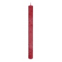Taper candle DONAU HOME Rustic Classic, 22x250mm, set of 4, red