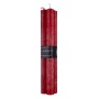 Taper candle DONAU HOME Rustic Classic, 22x250mm, set of 4, red